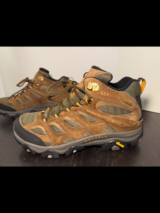 New NWOB Merrell Moab 3 Mid Waterproof Hiking Boots Earth Brown Mens 11M main image 14